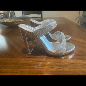 Steve Madden Rhinestone Heeled Sandal